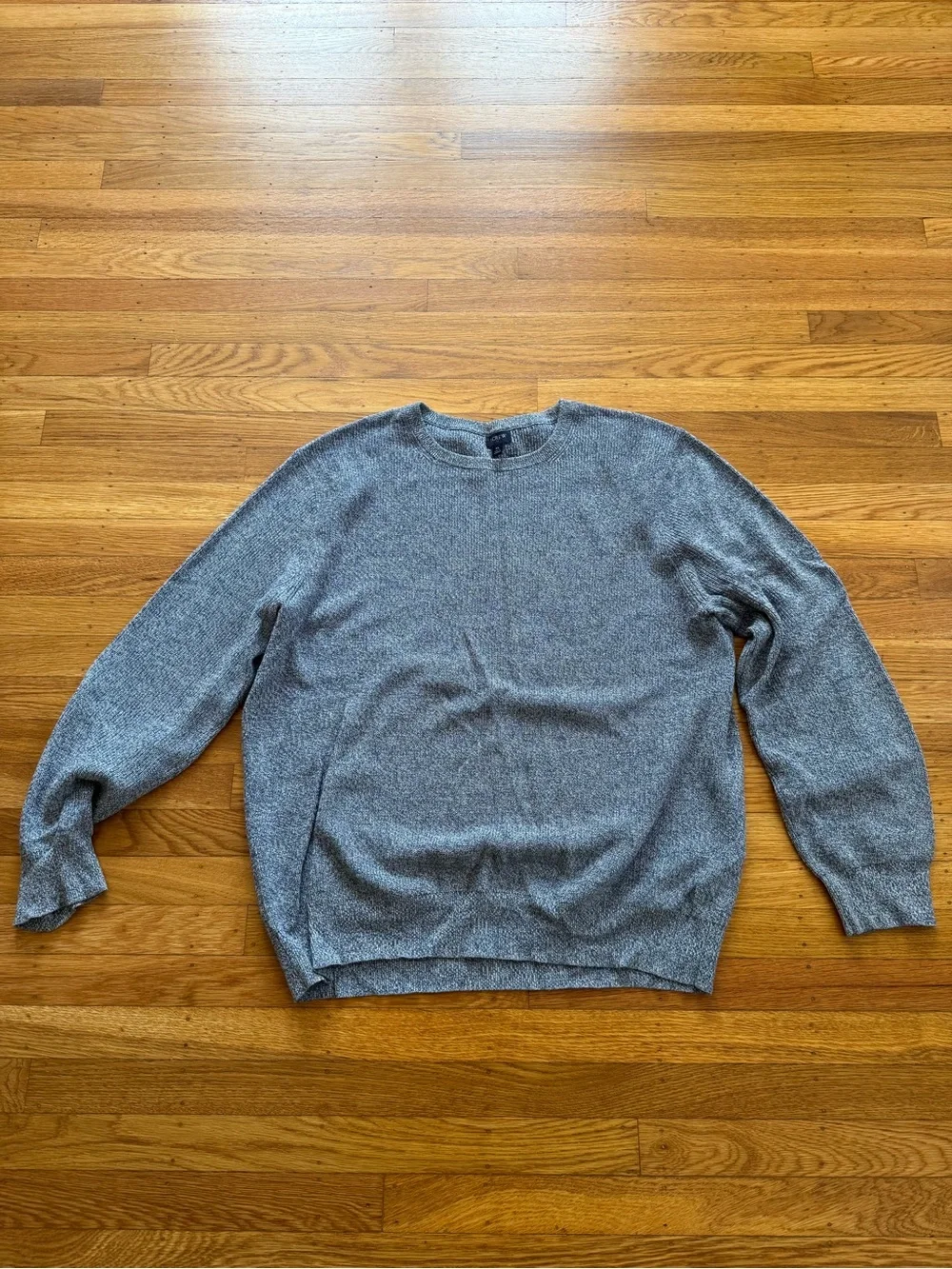 J. Crew Men's Grey Crewneck Sweater